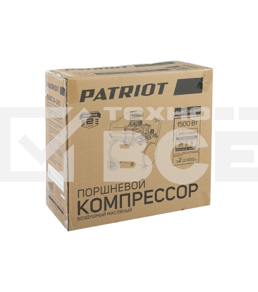 Компрессоры, Пневматическое оборудование Компрессор PATRIOT EURO 24-240