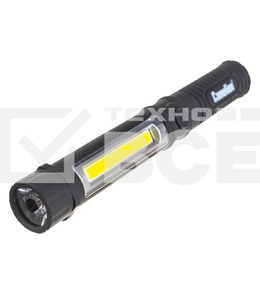 Фонарь-ручка Camelion LED51521 COB LED+1W LED, 3XR03, пластик, магнит, клипса, блистер