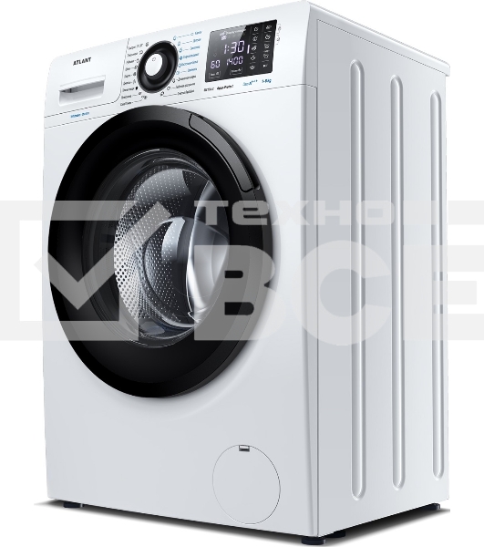 Стиральная машина Атлант СМА 80С1414-C-02 белая, загрузка фронтальная 8кг, 1400 об/мин., класс: A