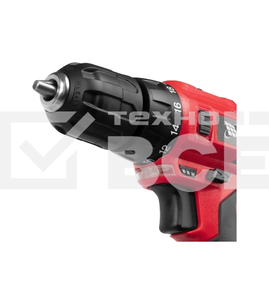 Дрель-шуруповерт аккумуляторная MTX MCDL-12-02P, Аккумуляторная, 12В, 2 АКБ, Кейс