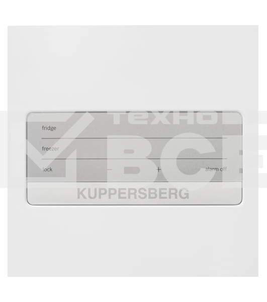 Холодильник Kuppersberg RFCN 2010 W белый двухкамерный 280/108л морозилка снизу, No Frost