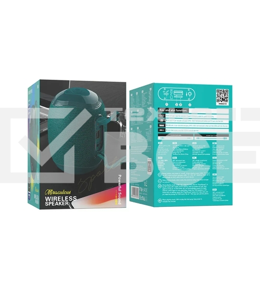 Портативная колонка BOROFONE BR6 бирюзовый