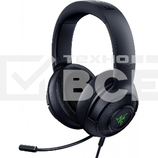 Гарнитура Razer Kraken V3 X чёрный, проводная, USB