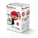 Мясорубка электрическая Moulinex ME306832 черный, 1600 Вт, 1.9 кг/мин, реверс, защита от перегрузки, металлический лоток, насадки - 6, фото6