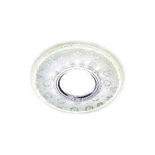 Точечный светодиодный светильник Ambrella Light хром/серебро MR16+3W/LED WHITE/ S170 CL/CH