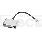 Кабель-концентратор USB3.1 TypeCm -->HDMI+USB3.0+PD+VGA Alum Grey 4K@30Hz, Telecom<TUC055>, фото14