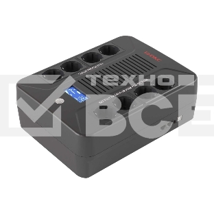 Линейно-интерактивный ИБП ДКС серии Info PDU, 1000 ВА/720 Вт, 1/1,8xSchuko, LCD, 1x9Aч