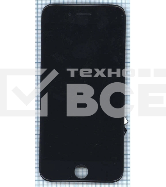 Дисплей Amperin для Apple iPhone 8 в сборе с тачскрином (IPS), черный