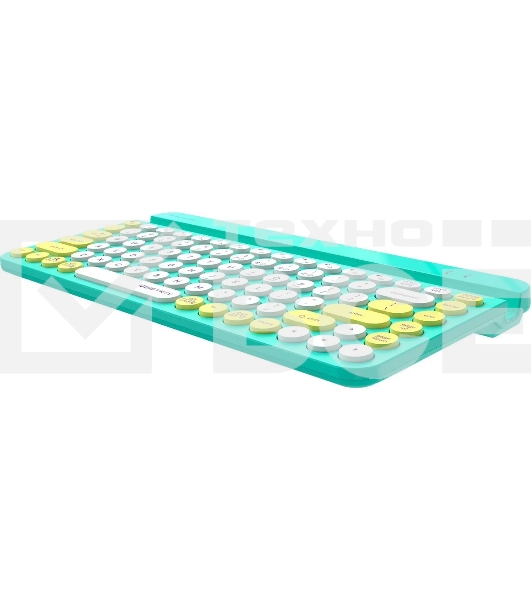Клавиатура A4Tech Fstyler FBK30 беспроводная, USB, Bluetooth/Радиоканал, зеленый
