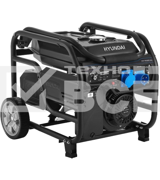 Электрогенератор бензиновый Hyundai HHY 9050FE ATS, 6.5 кВт, 74 дБ, 97 кг