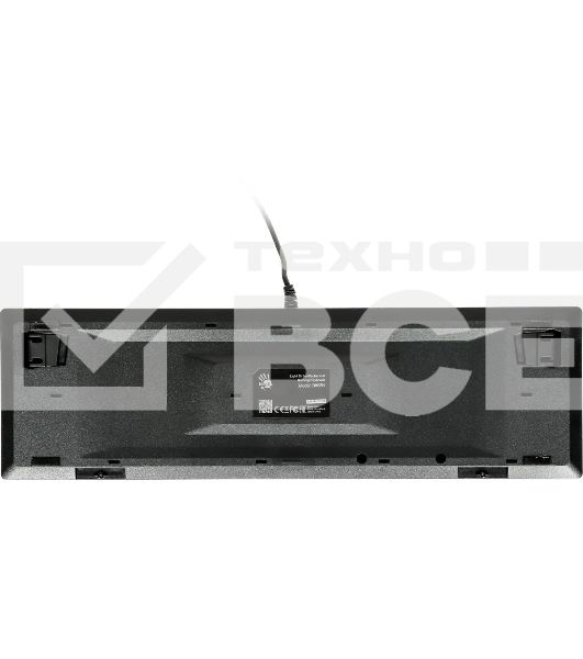 Клавиатура A4Tech Bloody B808N проводная USB черный/серый