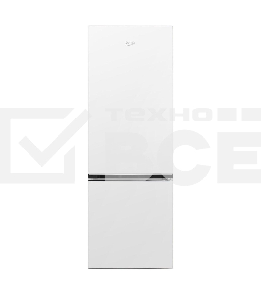 Холодильник Beko B1RCSK251W белый, двухкамерный 175/65л морозилка снизу
