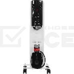 Масляный обогреватель Centek CT-6200 (7 секций) белый, 700/1000/1500 Вт, 15 м2, термостат, фото2