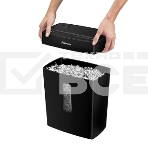 Шредер Fellowes PowerShred Р-42С черный (секр.P-4) фрагменты 8лист. 15лтр. скрепки скобы пл.карты, фото3