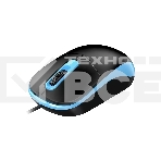 Мышь проводная Genius DX-111 черно-синий, 1200 dpi, USB, кнопки - 3, фото3