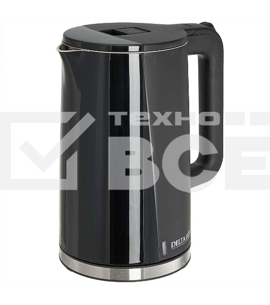 Чайник электрический DELTA LUX DE-1011 черный