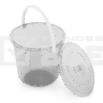 Ведро Альтернатива Хозяюшка 10 л М1213 с крышкой, фото4