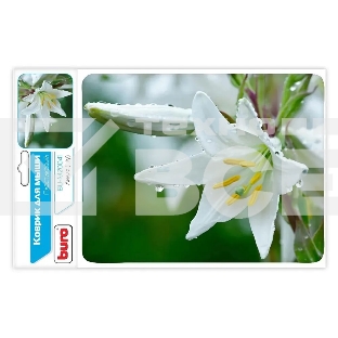 Коврик для мыши Buro BU-M20041 рисунок/лилия