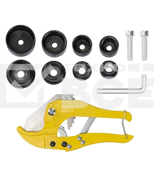 Аппарат для сварки пластиковых труб 850Вт KOLNER KPW 850C, время нагрева 1.5мин, рабочая температура 300гр, насадка 16, 20, 25, 32мм, муфтовая сварка, кабель 2м (набор осн., кейс)