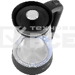 Чайник электрический Starwind SKG2116 1.8л. 1700Вт черный/прозрачный корпус: стекло, фото8