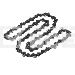 Цепь для бензопилы Denzel DGS-4516P, шина 40 см (16'), шаг 0,325', паз 1,5 мм, 64 звена, фото 1