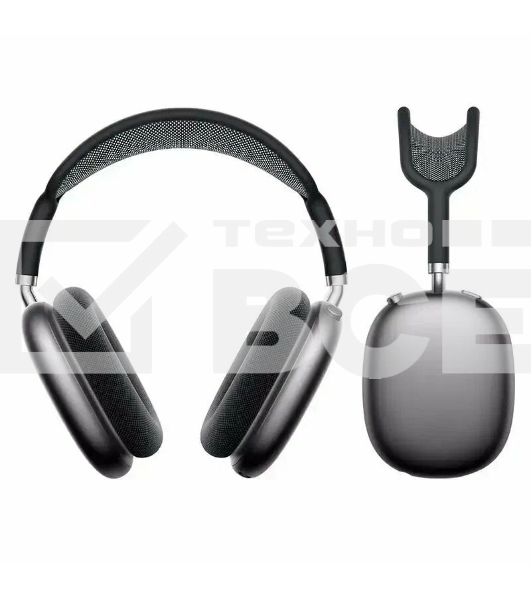 Беспроводные/проводные наушники Borofone BO35 серый космос, накладные, Bluetooth + проводной, до 15 ч