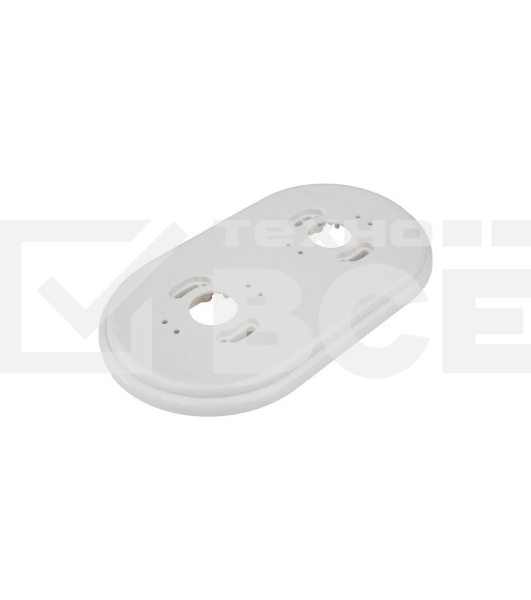 Рамка 2-ая Ришелье пластик, белый