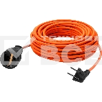 Удлинитель силовой Defender Ext2G-01-10 6А, 10 м, б/з - без рамки, фото 1