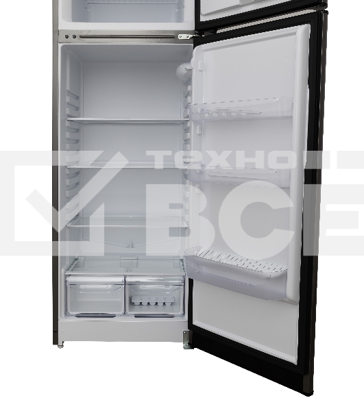 Холодильник Indesit TIA 16 NG серый/черный двухкамерный 245/51 л морозилка сверху, капельная система