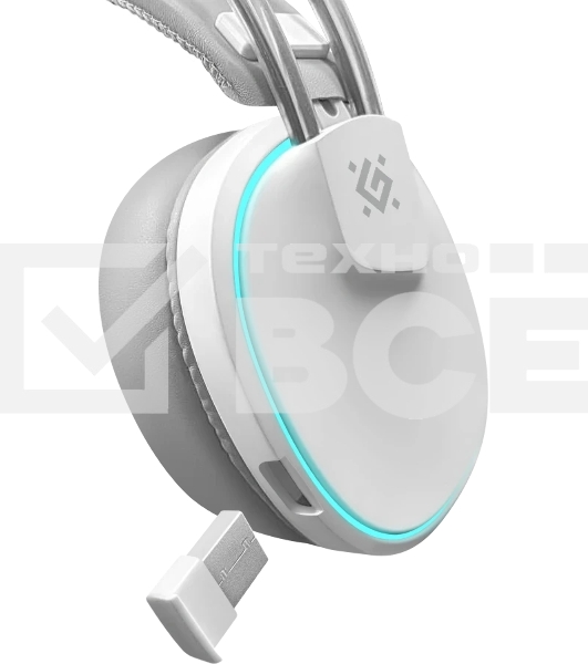 Гарнитура игровая Defender Tsunami BT/2.4G, белый