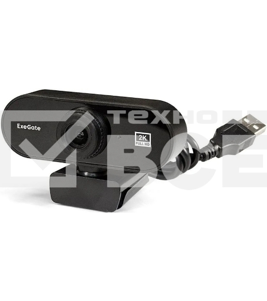 Веб-камера ExeGate EX287380RUS Stream C940 2K T-Tripod (матрица 1/3