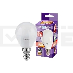 Лампа светодиодная JazzWay PLED-SP-G45 7Вт шар 5000К холодный белый E14 540лм 230В, фото 1