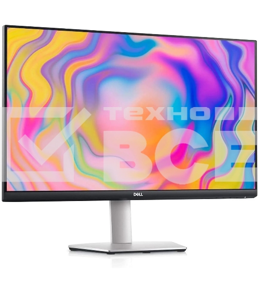 Монитор 27' Dell S2722QC IPS 3840x2160, 60 Гц, 4 мс, 16:9, 350 кд/м², 2xHDMI 2.0, 1xUSB-C, 2xUSB, динамики, серебристый