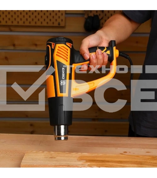 Фен технический Deko HG2450 2450Вт темп.350/600С