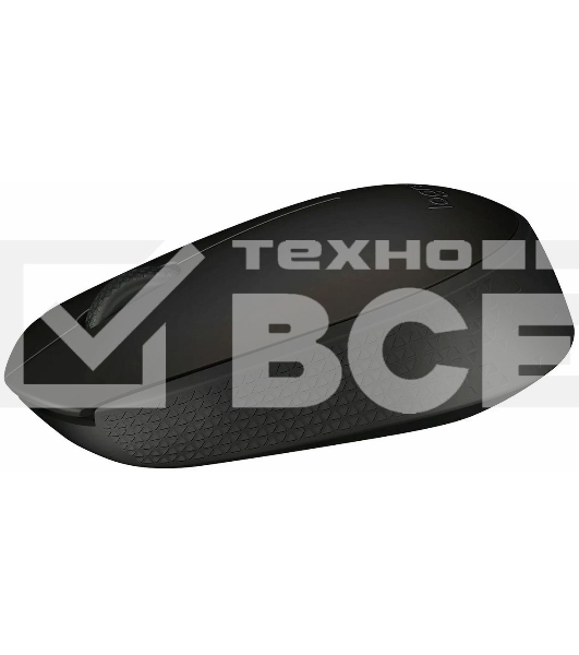Мышь беспроводная Logitech B170 черный, 1000 dpi, радиоканал, USB, кнопки - 3
