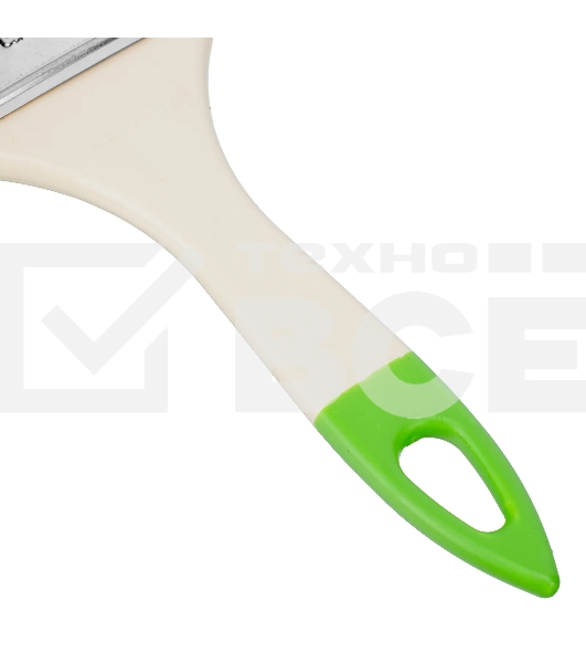 Кисть флейцевая Сибртех, 50, 8, натуральная щетина, пластиковая рукоятка, 10шт