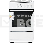 Плита комбинированная Flama RK 23-105 W белый, конфорок 4 шт, духовка 50 л, 50 см x 85 см x 60 см, фото 1