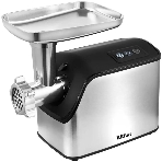 Мясорубка электрическая Kitfort КТ-2104 серебристый, 1800 Вт, 2.3 кг/мин, реверс, насадки - 8, фото 1