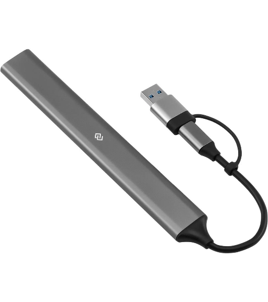 USB-концентратор Digma DHUB-7USB-AC-3.0, USB-C + USB-A, USB 3.0 7 портов, USB