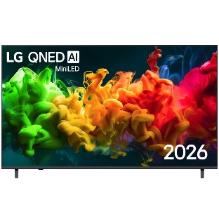 Телевизор LG 75' 75QNED80B6A.ARUG черный QNED UHD 60Hz Smart TV webOS