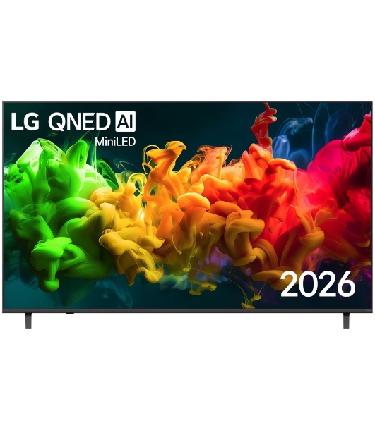 Телевизор LG 75' 75QNED80B6A.ARUG черный QNED UHD 60Hz Smart TV webOS