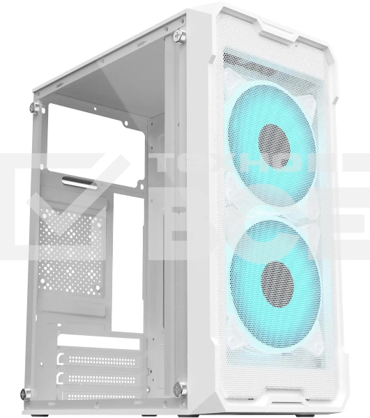 Корпус Оклик OCC-MN302F белый без БП mATX 1xUSB2.0 1xUSB3.0 audio