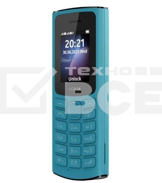Мобильный телефон Nokia 105 4G TA-1551 DS EAC 48/128Mb, синий