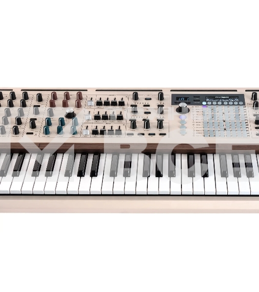 Синтезатор Arturia [PolyBrute 12] 12 голосная полифония, 61 клавиша, полифоническая клавиатура нового поколения с технологией MPE, 2x аналоговых VCO, 32-шаговый арпеджиатор, 64-шаговый секвенсор, 3D-контроллер Morphee [551002]
