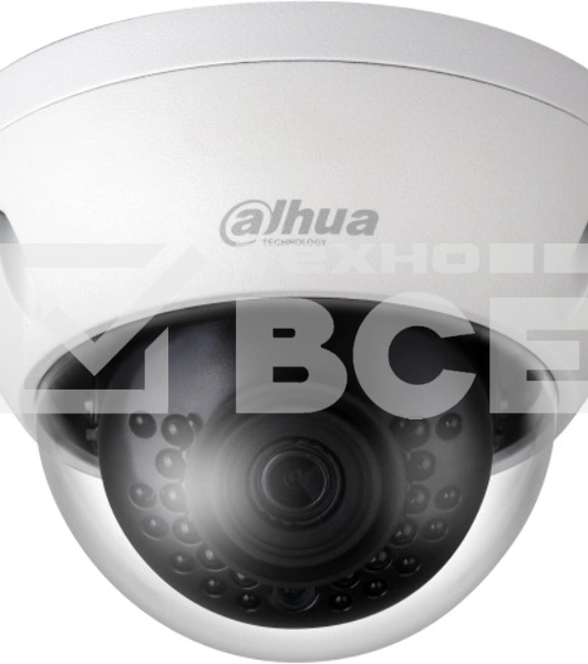 Уличная купольная IP-видеокамера DAHUA DH-IPC-HDBW1230EP-0280B-S5 2Мп; 1/2.8” CMOS; объектив 2.8мм; механический ИК-фильтр; чувствительность 0.01лк@F2.0; сжатие: H.265+, H.265, H.264+, H.264, MJPEG; 2 потока до 2Мп@25к/с; ИК-по