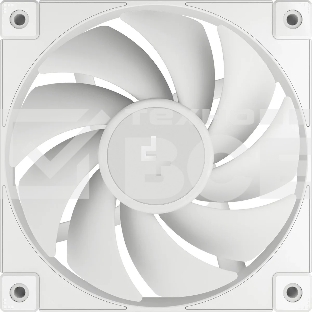 Вентилятор для корпуса DEEPCOOL FD12 белый, 120 мм, 2050 об/мин, 27.6 дБ, 4 pin