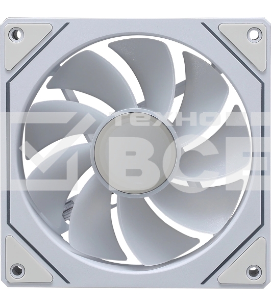 Вентилятор для корпуса Aerocool / Formula Floe 12WH ARPW ARGB белый, 120 мм, 1500 об/мин, 26.8 дБ, 4 pin