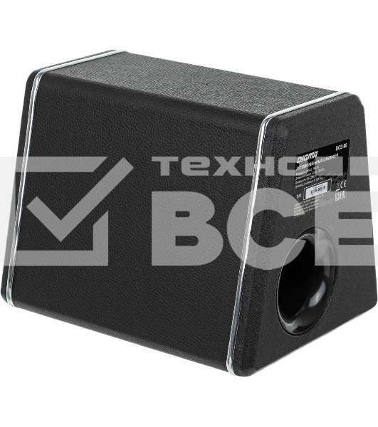 Сабвуфер автомобильный Digma DCS-80 150Вт активный (20см/8')