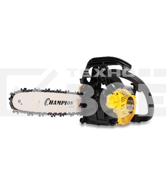 Бензопила CHAMPION 126T-10 { 1,15кВт 25см? 2,4кг }