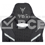 Кресло игровое Knight Thunder 5X черный эко.кожа крестов. металл, фото26